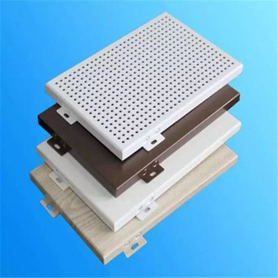 주문 3D 맞춤 알루미늄 벽 패널 건물 장식 / 정면 클레이딩 online manufacture