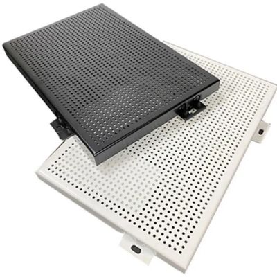 주문 건축용 뚫린 금속 패널 둥근 구멍 알루미늄 뚫린 판 online manufacture