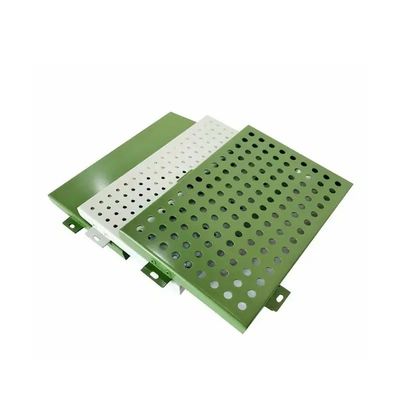주문 장식용 알루미늄 외관 벽 패널 뚫린 금속 벽 천판 online manufacture