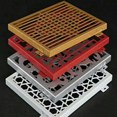 주문 벽 / 천장 장식 구멍 뚫린 알루미늄 잎 online manufacture