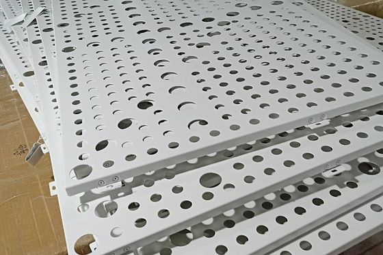 주문 창문 장식 알루미늄 벽 패널 뚫린 online manufacture