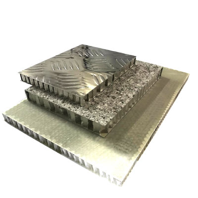 주문 바닥에 적용 가능한 부각 알루미늄 꿀집 복합 패널 5mm ~ 50mm online manufacture