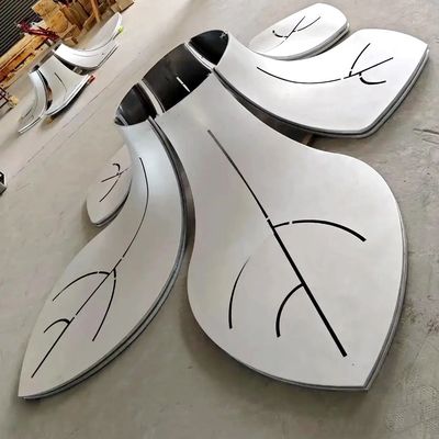 주문 에스테틱 하이퍼볼릭 디자인 커튼 벽 장식용 알루미늄 합금 금속 패널 online manufacture