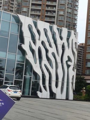 새로운 장식용 상업용 외관 Acp 외관 방화 방지 외관판 재료 패널 클래싱 외관 3D 알루미늄 플레어