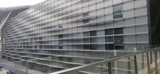 공장 가격 내부 및 외부 건축 합금 커튼 벽 나무 곡물 알루미늄 장단