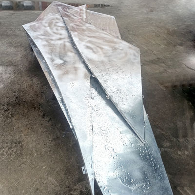 삼각형 또는 맞춤형 디자인 외관 벽 장단 및 장식용 항 자외선 표면 완공으로 알루미늄 시트